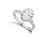 Ringe X-Diamond Dame in Gold Diamante Lab Grown 1.18 Ct LXDAPU048O4OVDI118 - LXDAPU048O4OVDI118